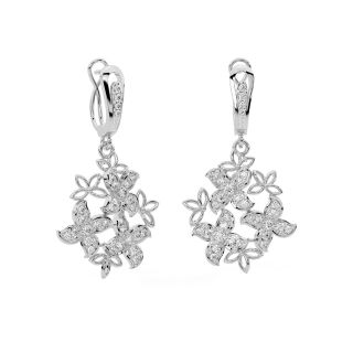 Cosy Posy Diamond Earrings