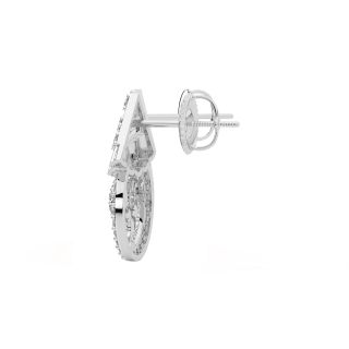 Tajsa Round Diamond Stud Earrings