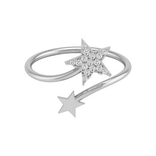 Star Gold Diamond Ring