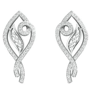 The Kayla Round Diamond Stud Earrings