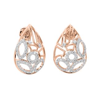 Adriel Round Diamond Stud Earrings