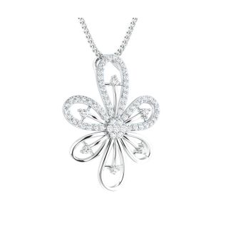 Aganya Round Diamond Pendant