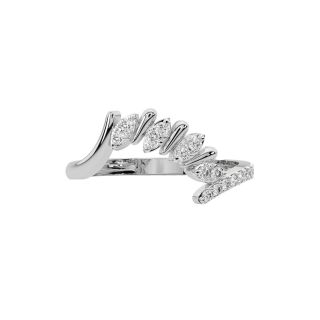 Curly Designs Diamond Ring