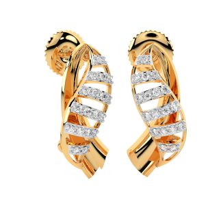 Designer Diamond Stud Earrings