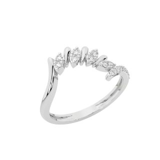 Curly Designs Diamond Ring