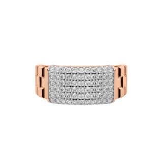 Minimalistic Diamond Ring For Men