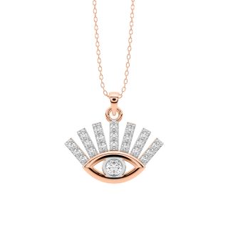 Evil Eye Diamond Pendant