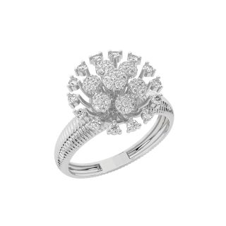 Susan Round Diamond Engagement Ring