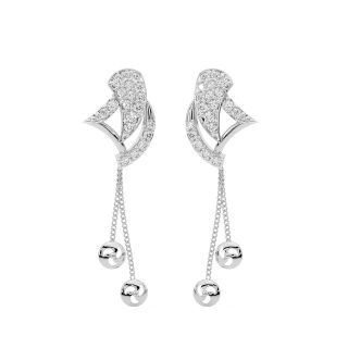 Hansen Round Diamond Earrings