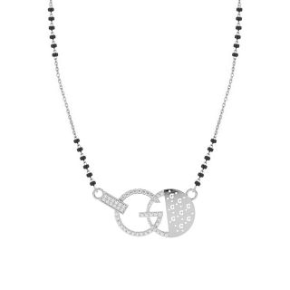 G Design Diamond Mangalsutra With Chain