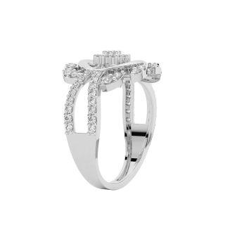 Melik Round Diamond Engagement Ring