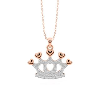 The Crown Diamond Pendant