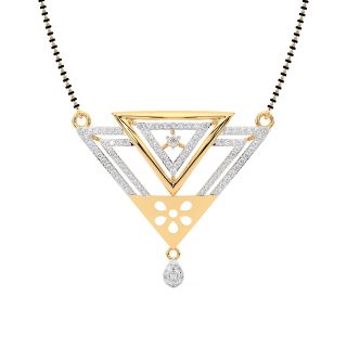 Inverted Triangle Mangalsutra Design