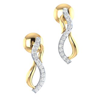 Adeline Diamond Stud Earrings For Her