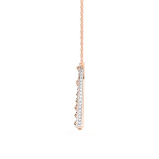 Moon Lace It Up Diamond Pendant