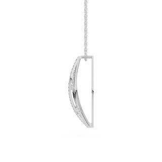 Twist of Fate Diamond Pendant