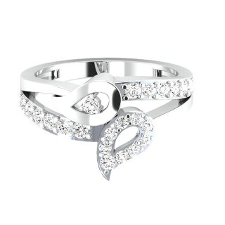 Lily Round Diamond Engagement Ring