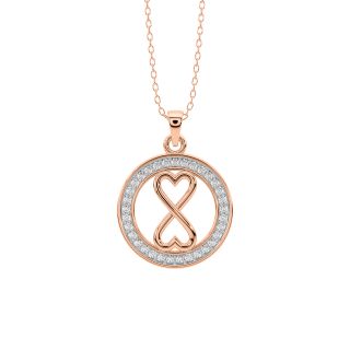 The Infinity Diamond Pendant