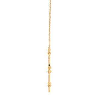 Rhombus Design Diamond Mangalsutra With Chain