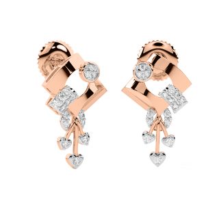 Rayma Round Diamond Stud Earrings