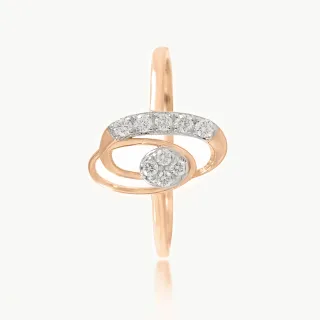 Ecliptica Diamond Ring