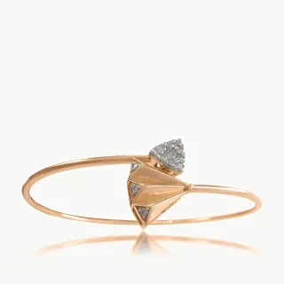 Elegant Design Diamond Oval Bracelet