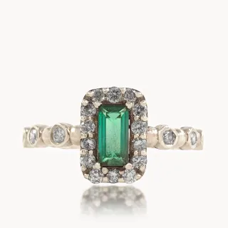 Faith Square Designer Diamond Ring