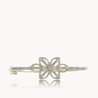 Flower Design Diamond Bracelet