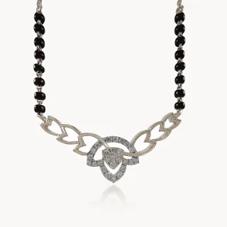 Hearts & Petals Diamond  Mangalsutra
