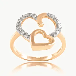 Helen Heart Design Diamond Ring