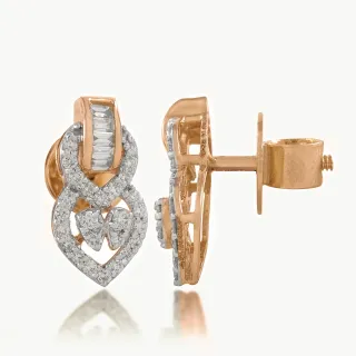 Hiahh Design diamond Earrings