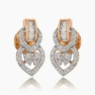 Hiahh Design diamond Earrings