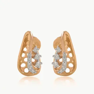 Honeycomb Gleam Diamond Studs