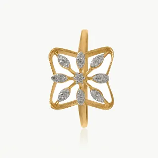Illusional Marquise Bloom Diamond Ring