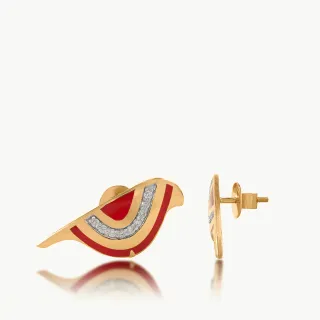 Illusional Sparraow Diamond Earrings