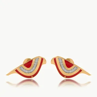 Illusional Sparraow Diamond Earrings