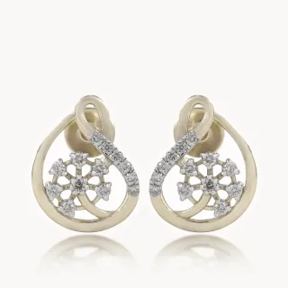 Infinite Bloosom Diamond Earrings