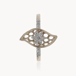 Leaflet Luxe Diamond Ring
