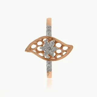 Leaflet Luxe Diamond Ring