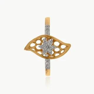 Leaflet Luxe Diamond Ring