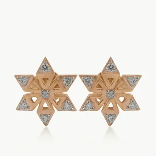 Nova Star Bloom Diamond Studs