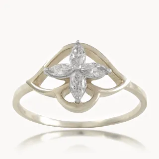 Oval Design Diamond Ring
