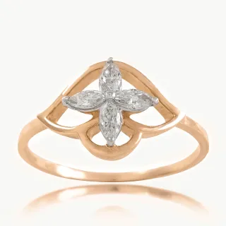 Oval Design Diamond Ring