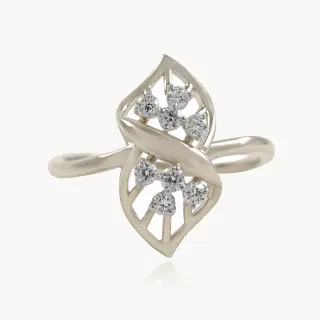Petal Dew Diamond Ring