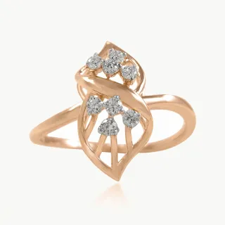 Petal Dew Diamond Ring