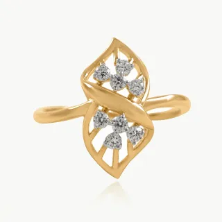 Petal Dew Diamond Ring