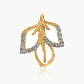 Petal Flower Diamond Dainty Ring