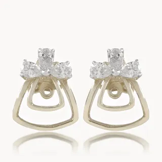 Pure Design Diamond Earrings