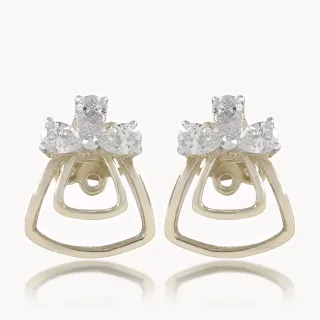 Pure Design Diamond Earrings
