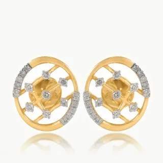 Stellar Sync Diamond Earrings